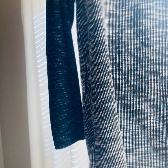 Black and White Sweater Dress - Picture 3 of 4